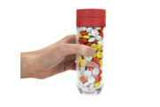 PERSONALIZABLE M&M’S THREE SMALL GIFT JARS IN WHITE GIFT BOX
